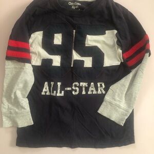 OshKosh B'gosh Navy and Red All-Star Shirt
